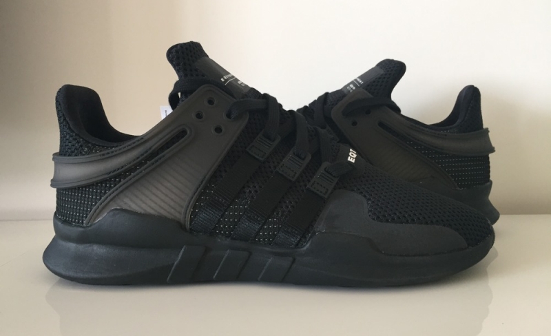 Adidas eqt triple black sale